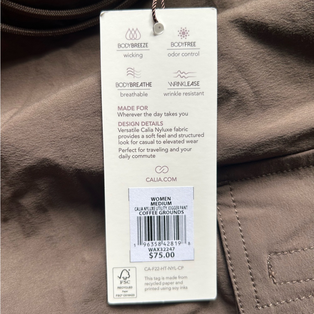 NWT Calla Journey High Rise Joggers - Picture 5 of 6
